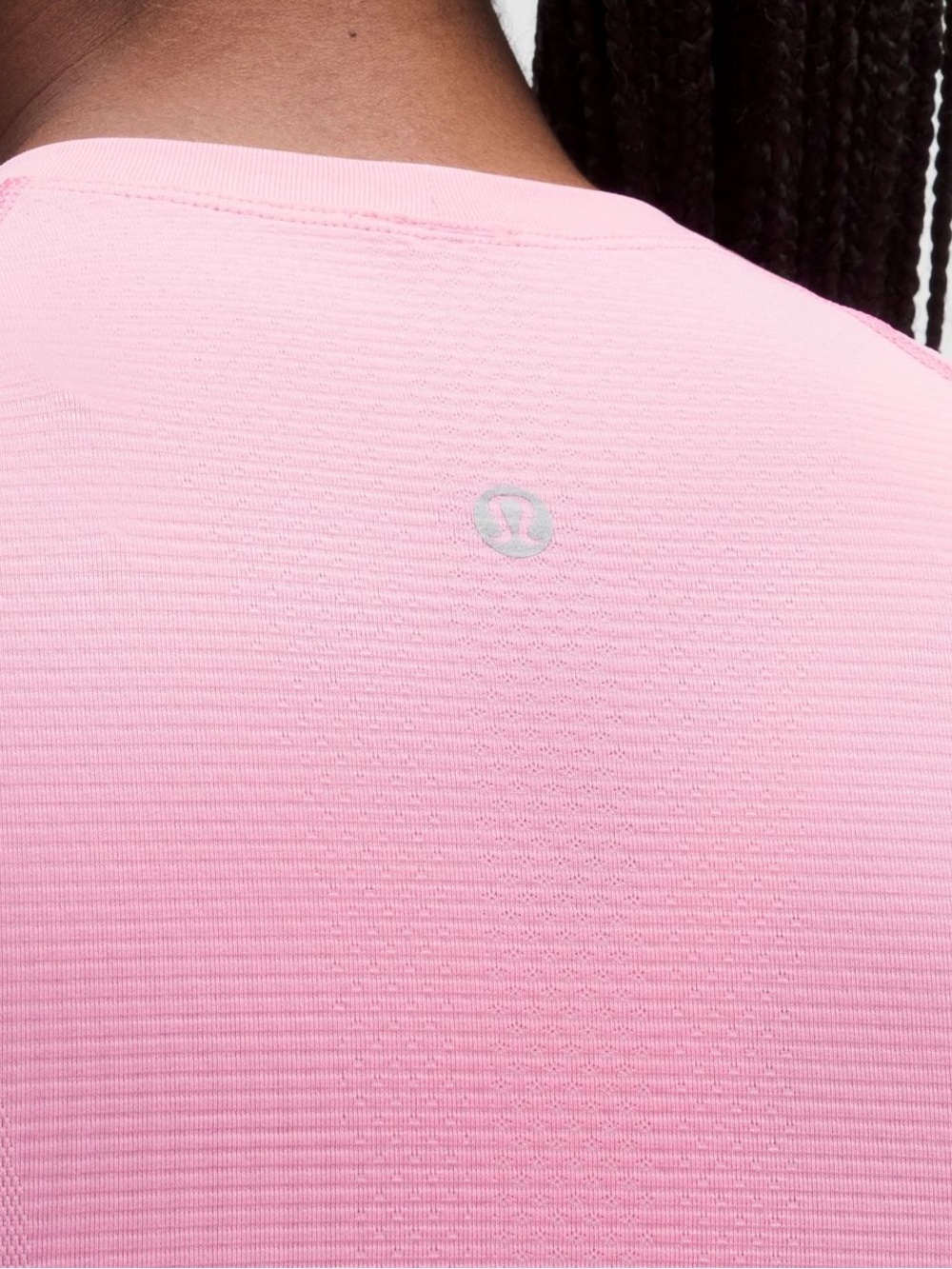 Lululemon Swiftly Tech Short-Sleeve Shirt 2.0 Hip Length Pink Size 6 NWT - Picture 4 of 10